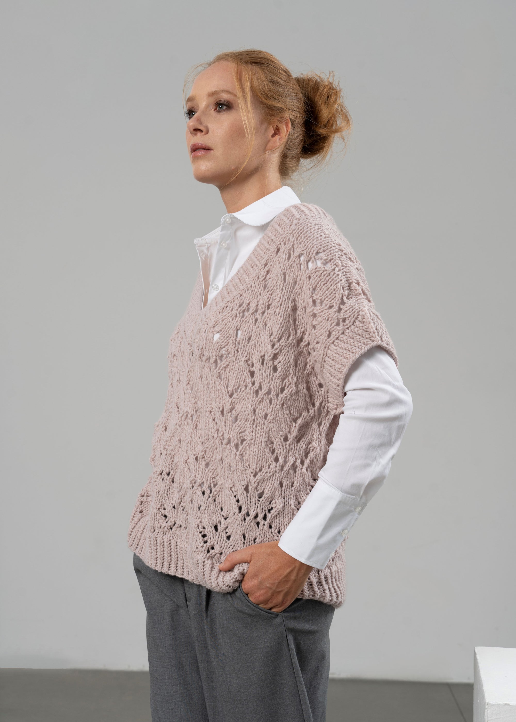 TARA MAGLIONCINO IN PURO CASHMERE