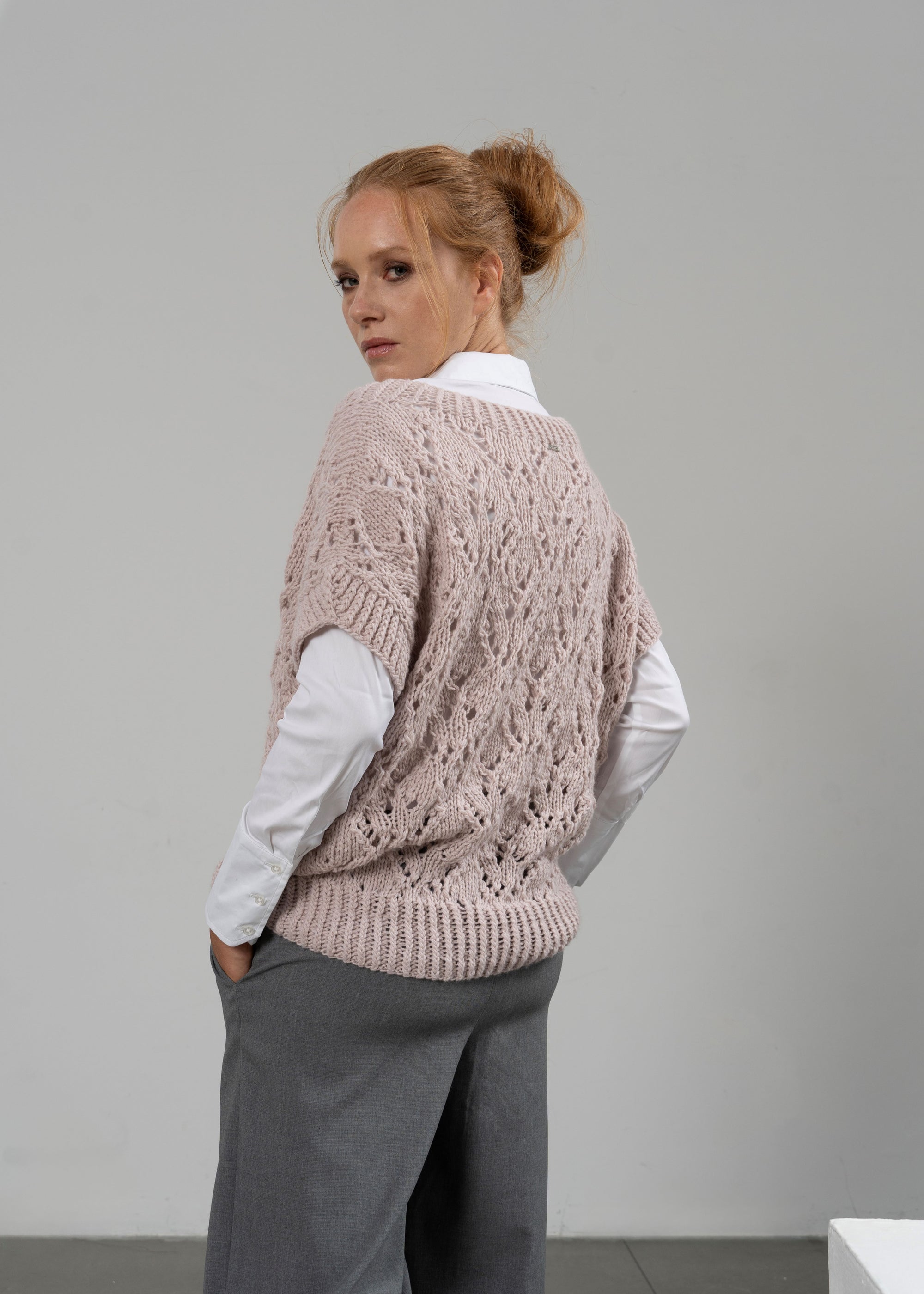 TARA MAGLIONCINO IN PURO CASHMERE