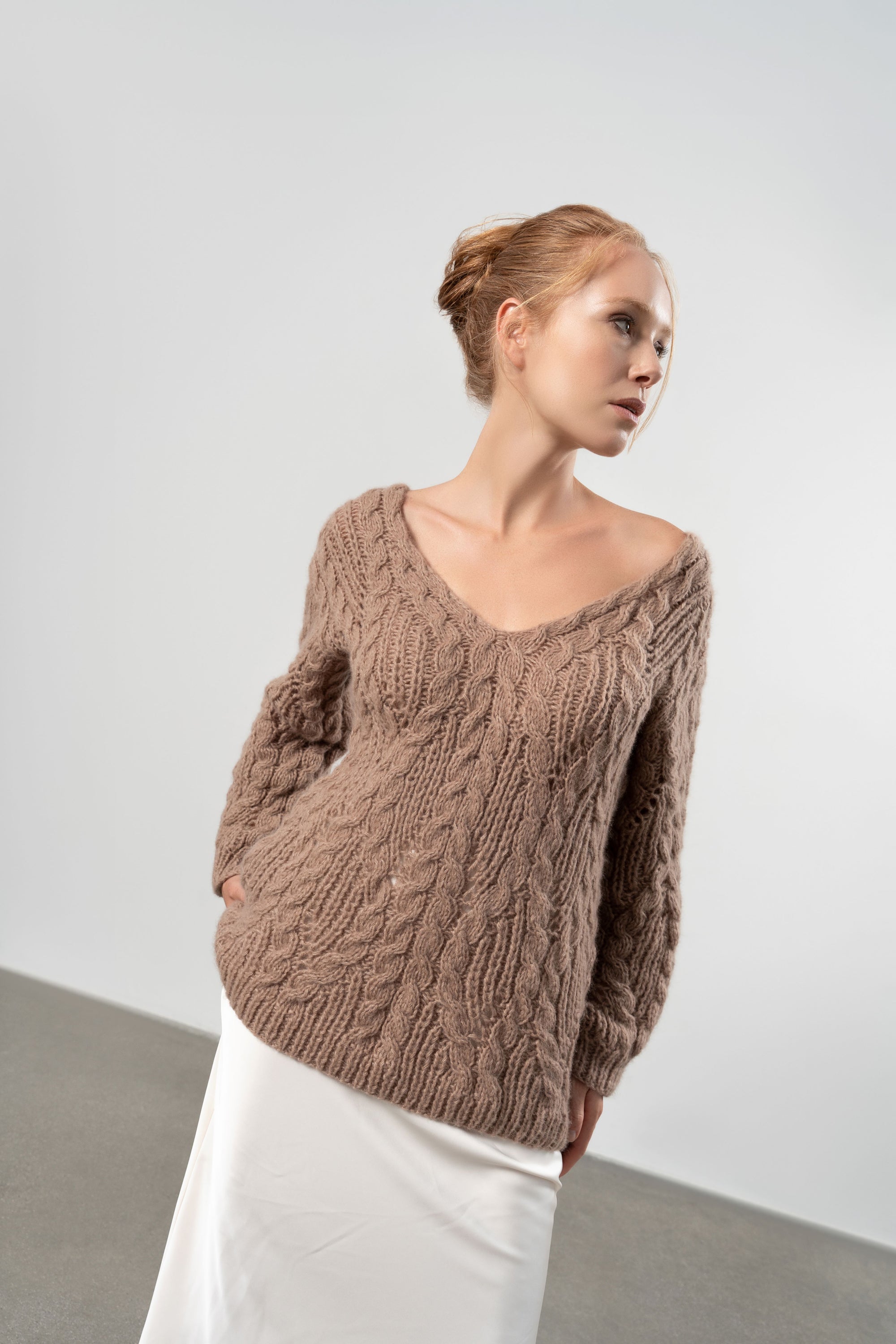 AIDA MAGLIONE IN MISTO CASHMERE