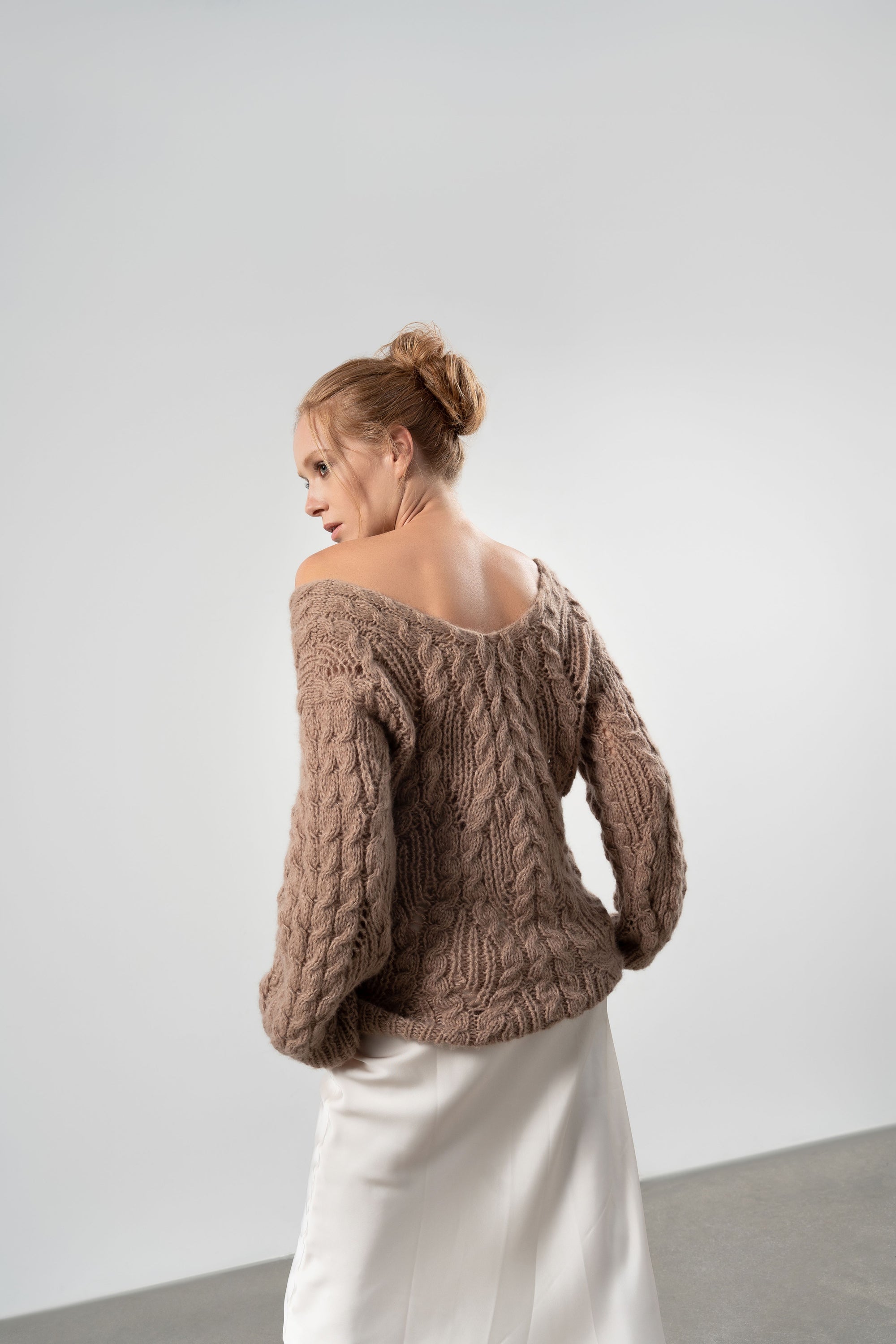 AIDA MAGLIONE IN MISTO CASHMERE