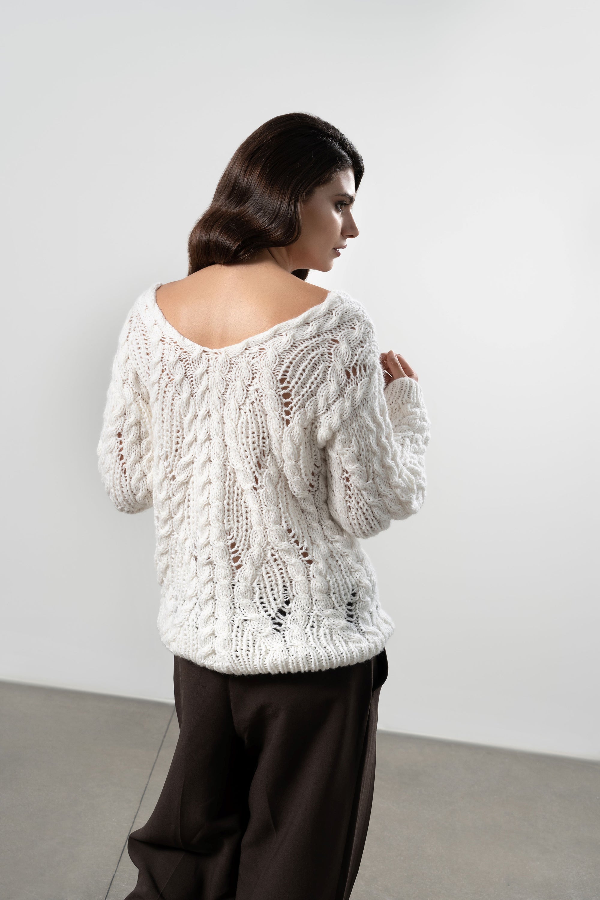 AIDA MAGLIONE IN PURO CASHMERE