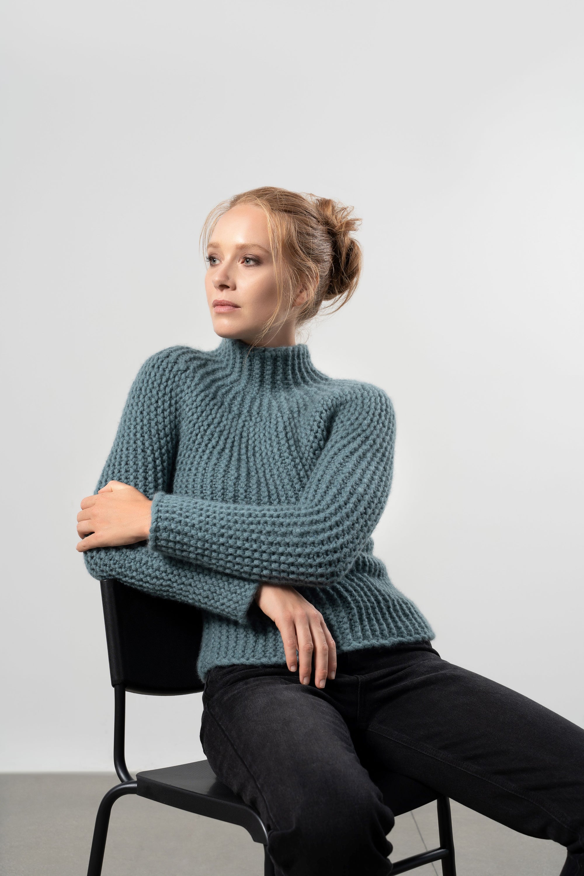 SELMA MAGLIONCINO IN MISTO CASHMERE