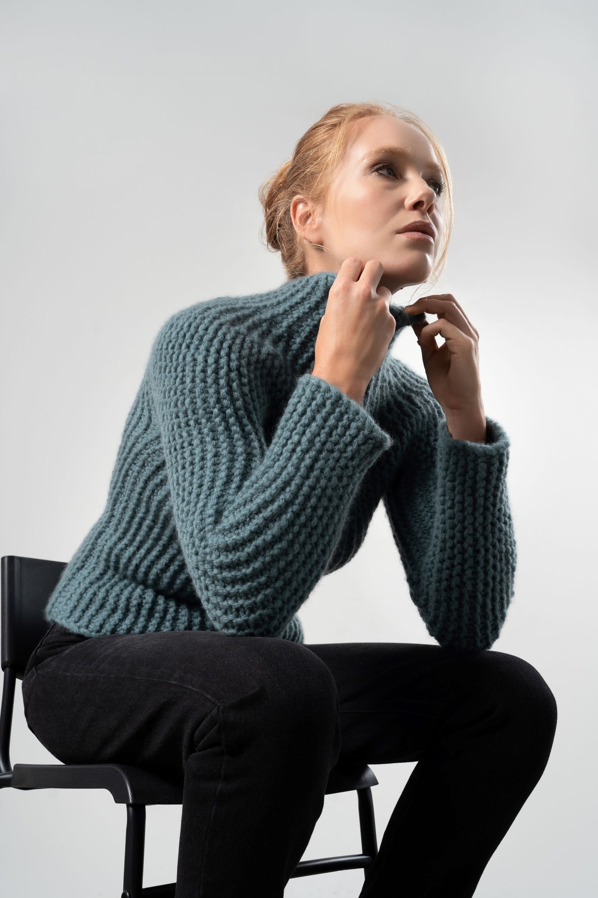 SELMA MAGLIONCINO IN MISTO CASHMERE