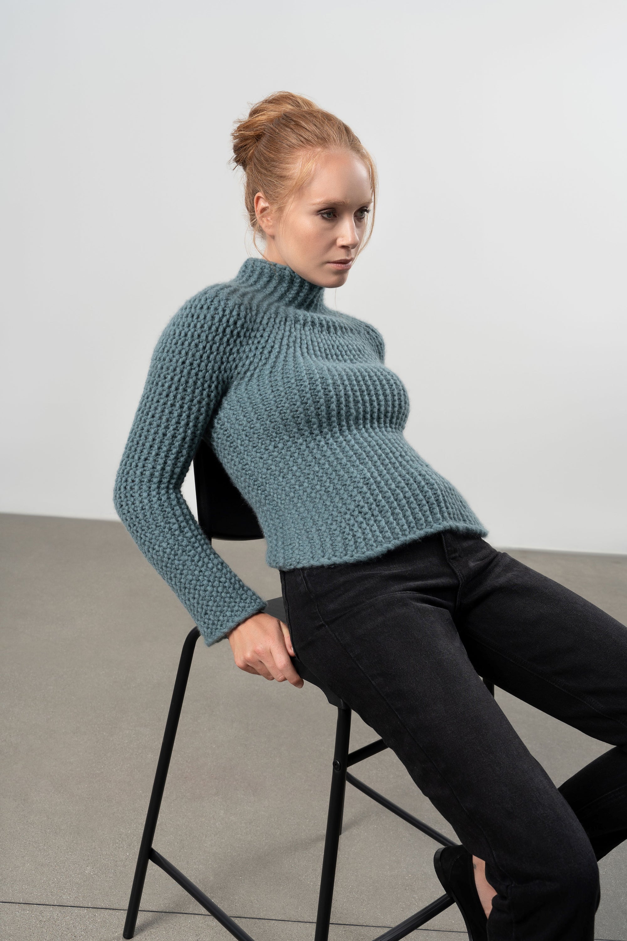 SELMA MAGLIONCINO IN MISTO CASHMERE