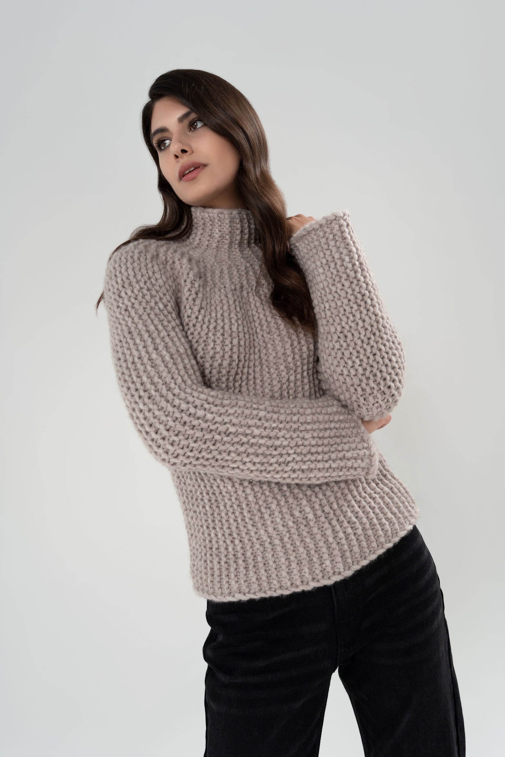 SELMA MAGLIONCINO IN MISTO CASHMERE