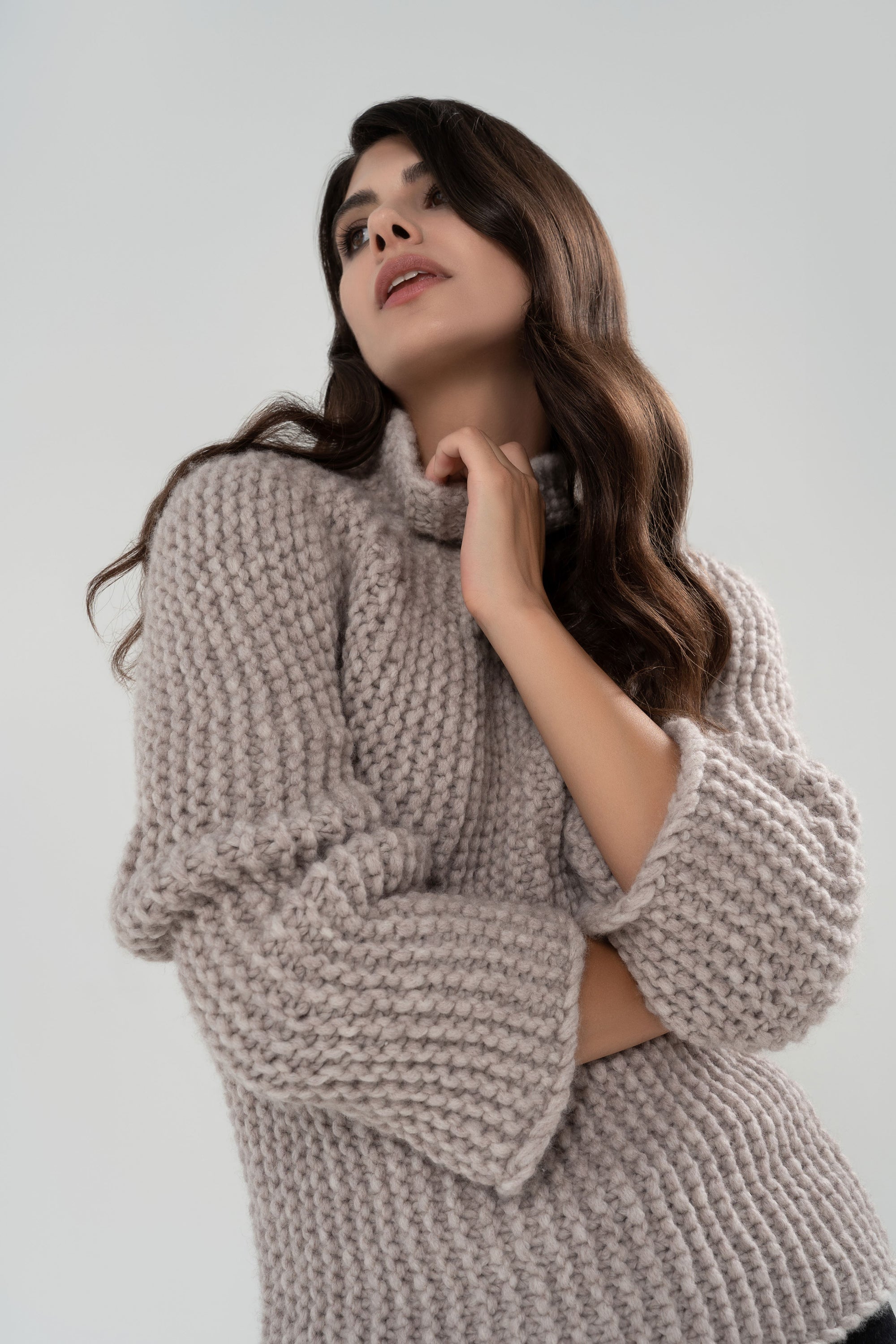 SELMA MAGLIONCINO IN MISTO CASHMERE