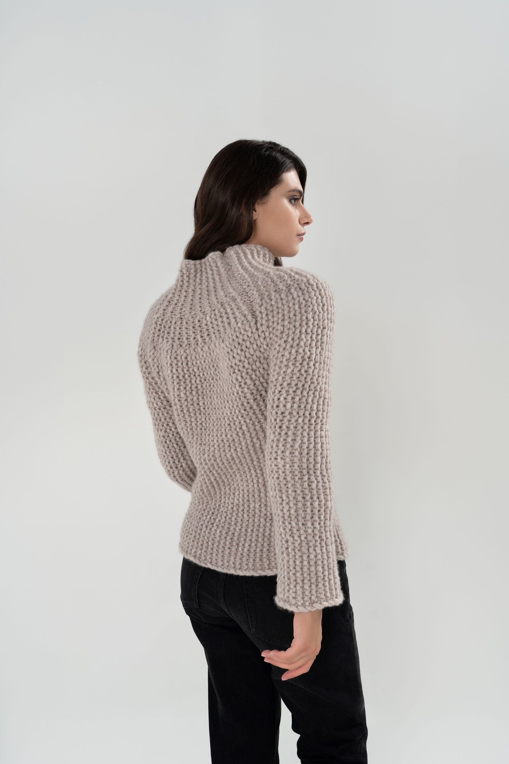 SELMA MAGLIONCINO IN MISTO CASHMERE