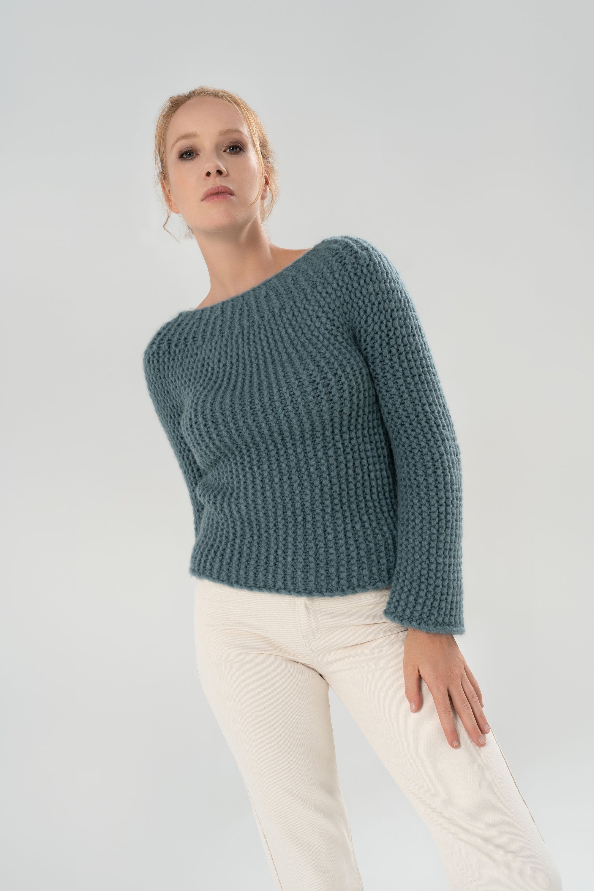 SELMA MAGLIONCINO IN MISTO CASHMERE