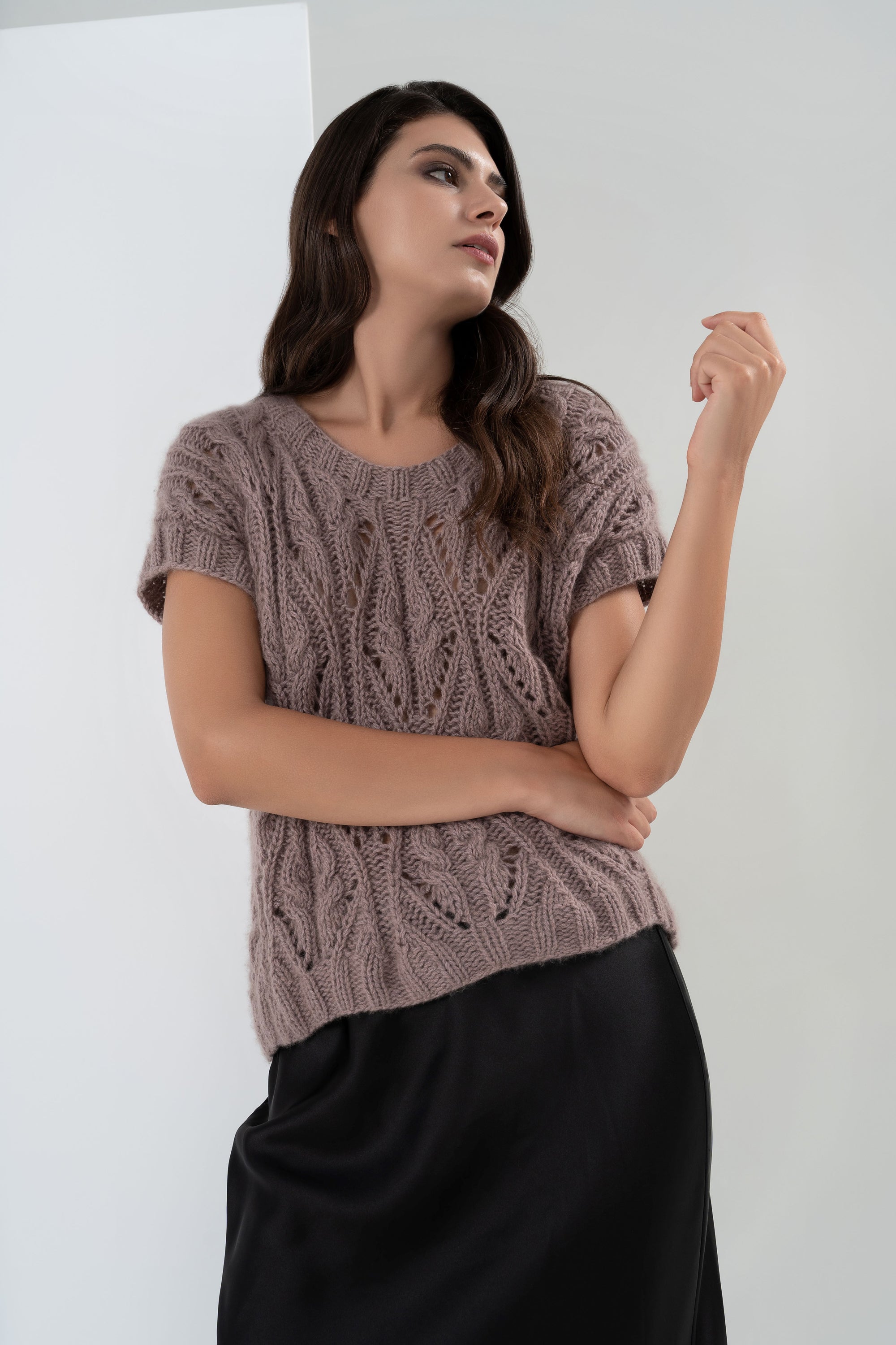 NOEMI MAGLIONCINO IN PURO CASHMERE