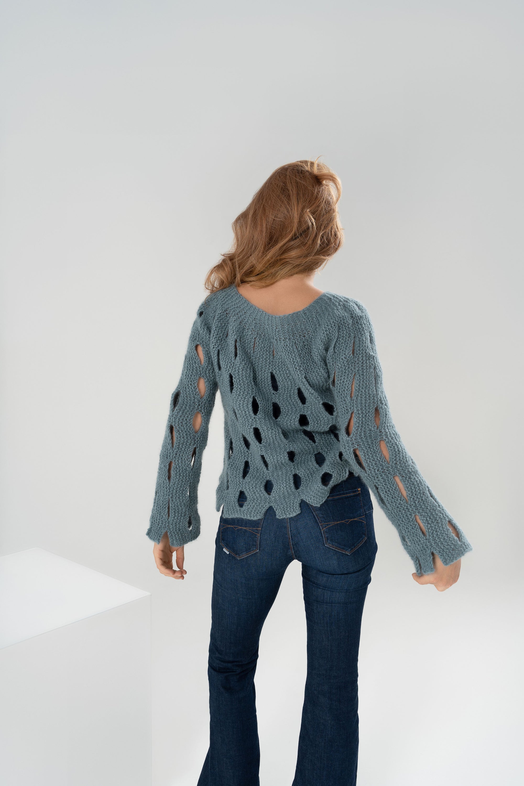 INDIA MAGLIONE IN MISTO CASHMERE