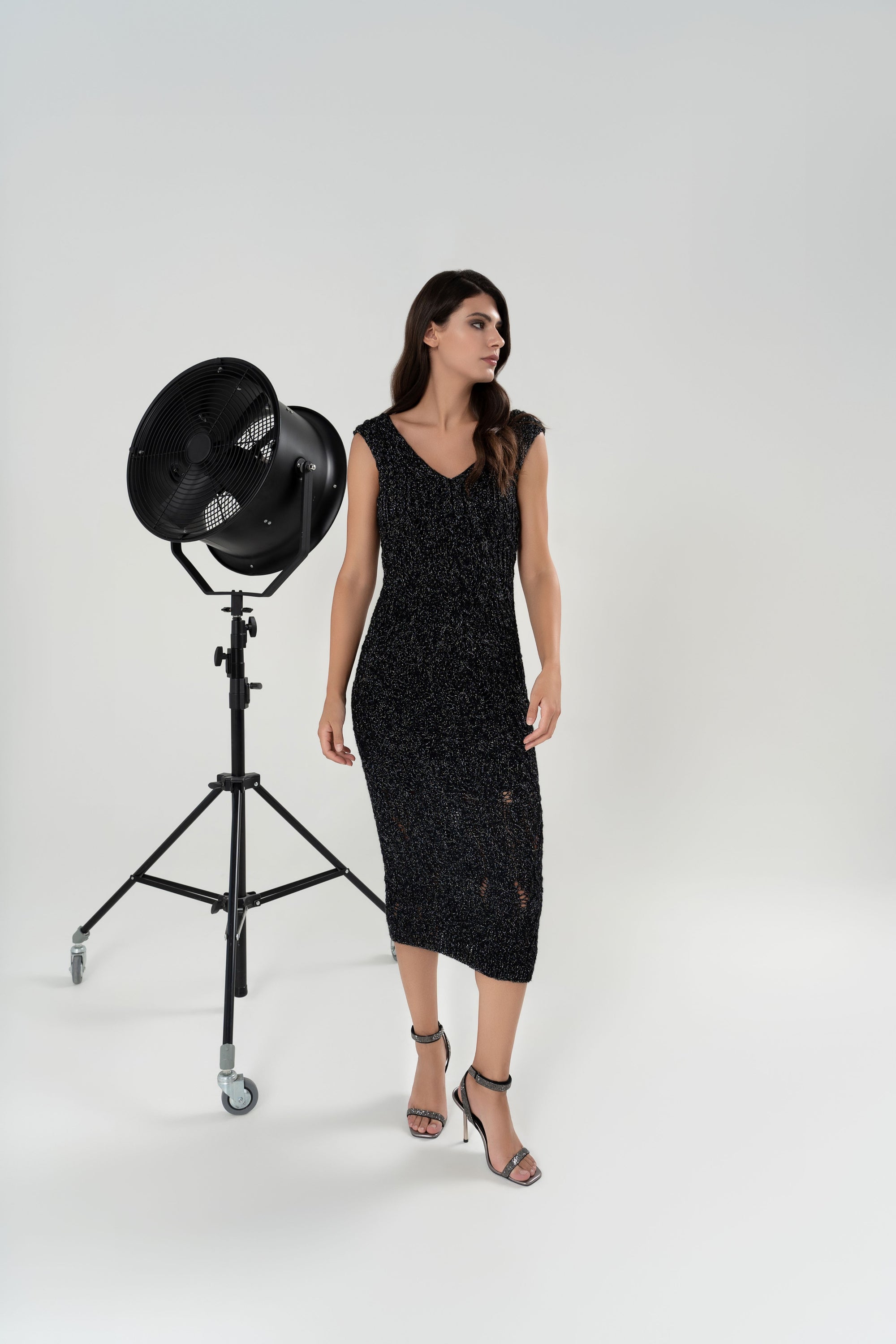 DEVA ABITO IN MISTO CASHMERE