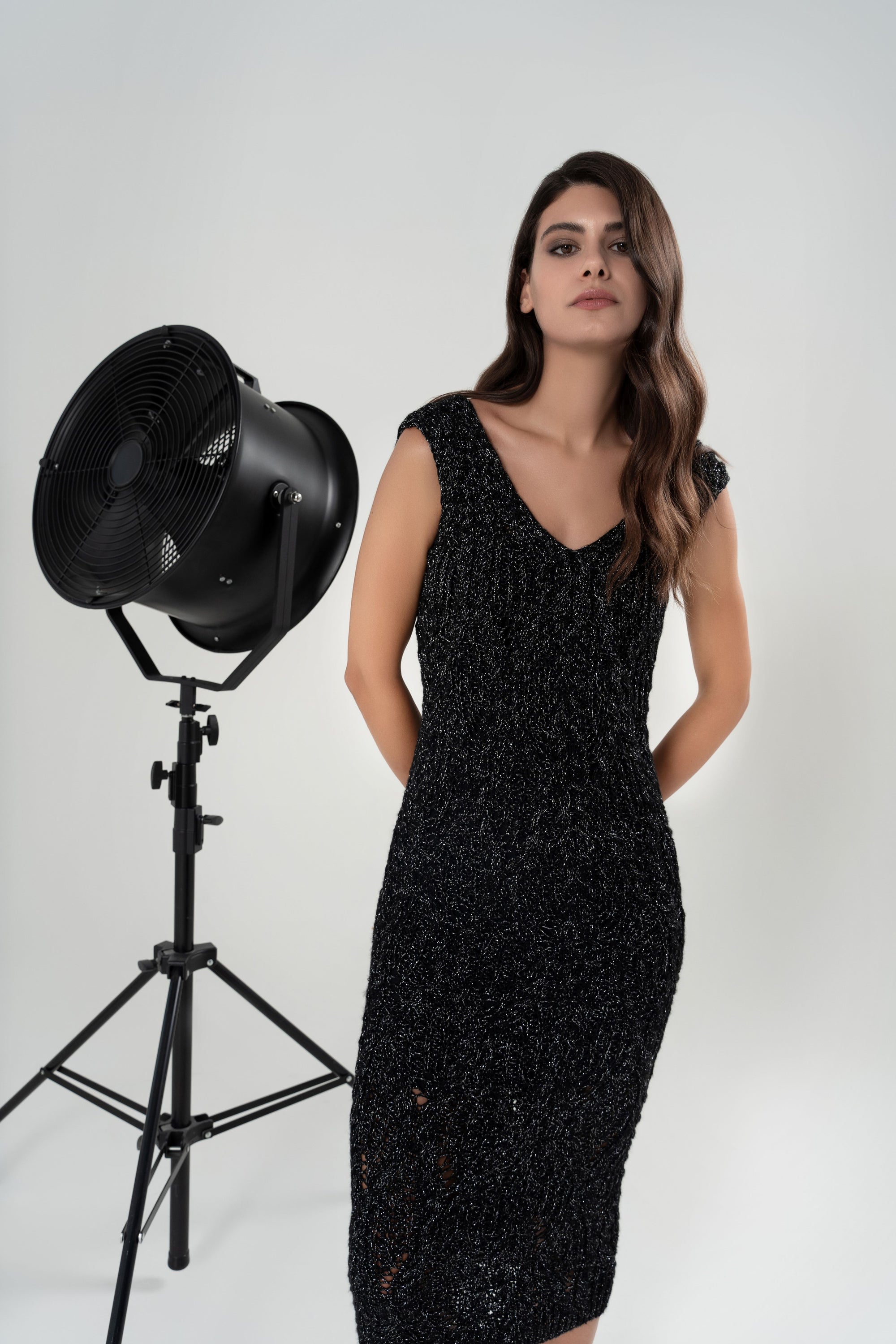 DEVA ABITO IN MISTO CASHMERE