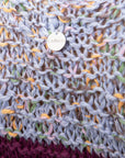 Collection Ribelle - Vestito lungo a balze in cotone realizzato a mano   Spring/Summer